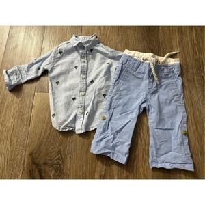 Janie and Jack 2-Piece Outfit – 6-12 Months – EUC